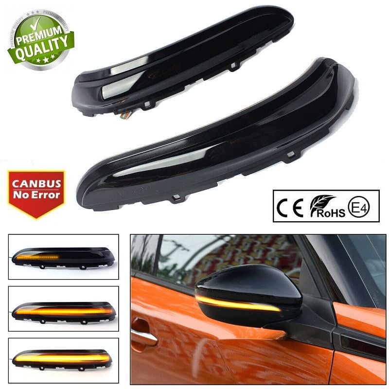 LED BOCNI DYNAMIC MIGAVCI U RETROVIZORU, TIPSKI - CITROEN - SMOKE LENS 172016 Beograd Zemun